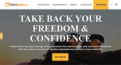 Desktop Screenshot of mensliberty.com